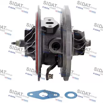 Groupe carter, turbocompresseur FISPA 47.1646