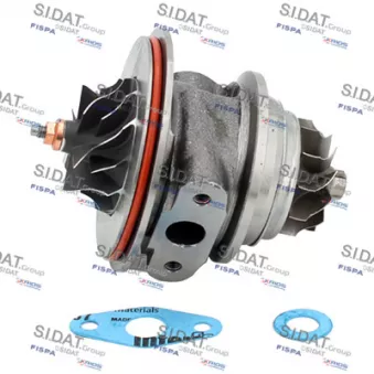 Groupe carter, turbocompresseur FISPA 47.1651