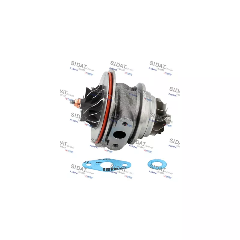 Groupe carter, turbocompresseur FISPA 47.1651