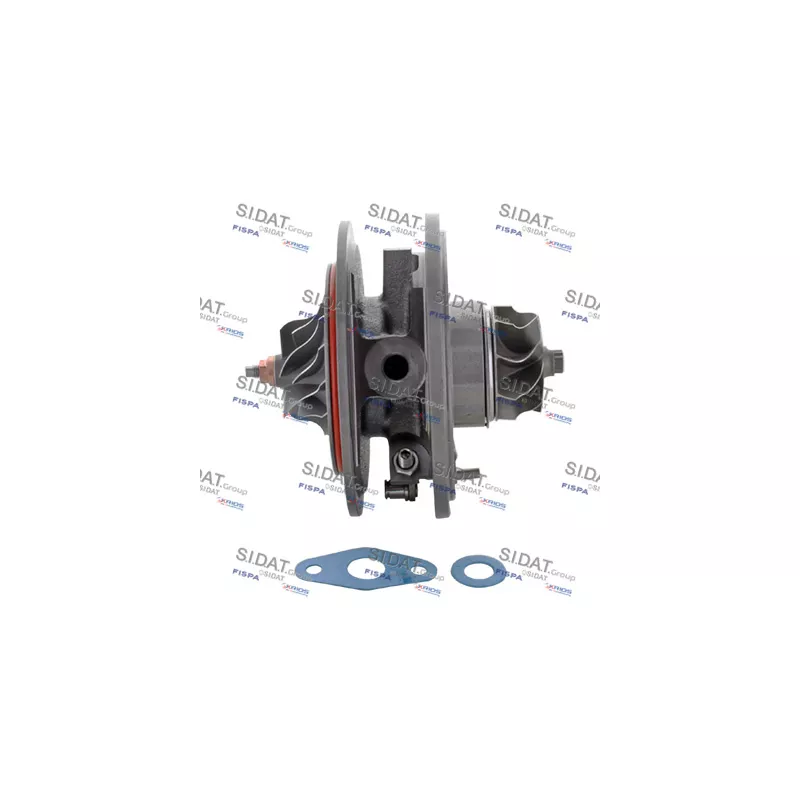 Groupe carter, turbocompresseur FISPA 47.1654