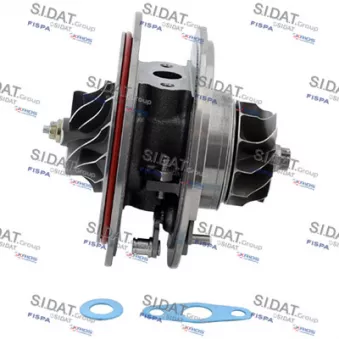 Groupe carter, turbocompresseur FISPA 47.1655