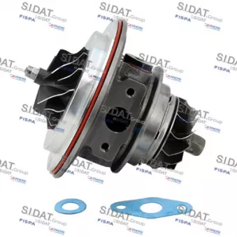 Groupe carter, turbocompresseur FISPA 47.1668