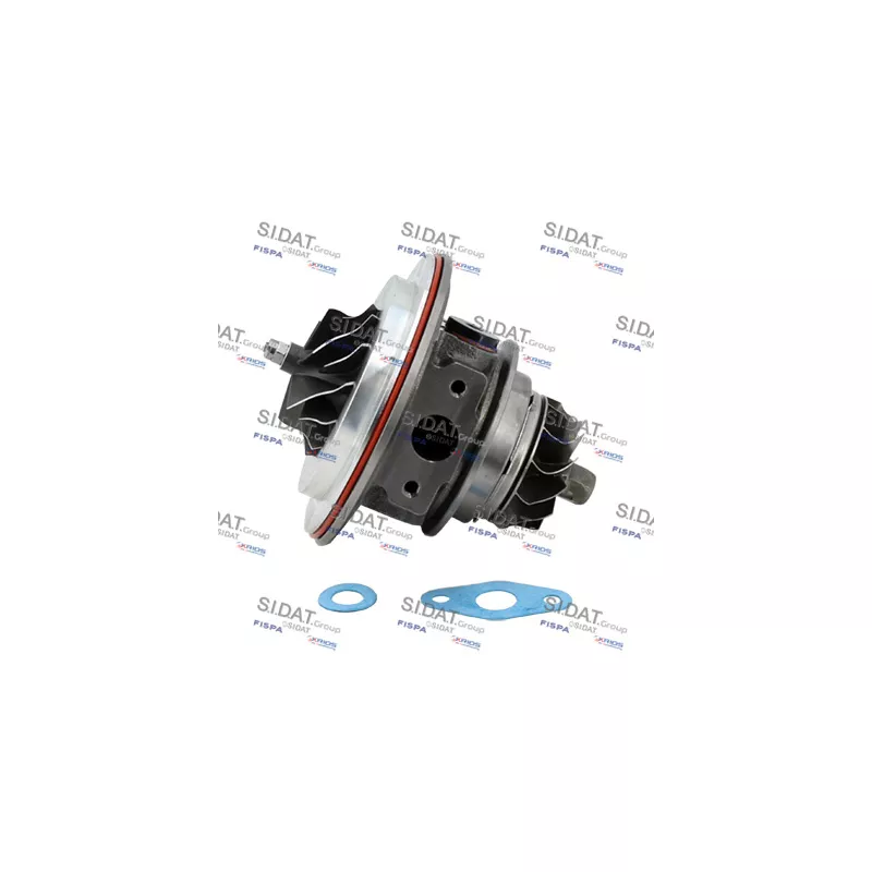 Groupe carter, turbocompresseur FISPA 47.1668