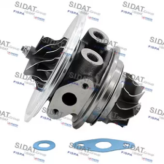Groupe carter, turbocompresseur FISPA 47.1669