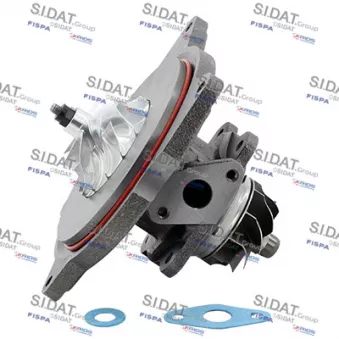 Groupe carter, turbocompresseur FISPA 47.1675