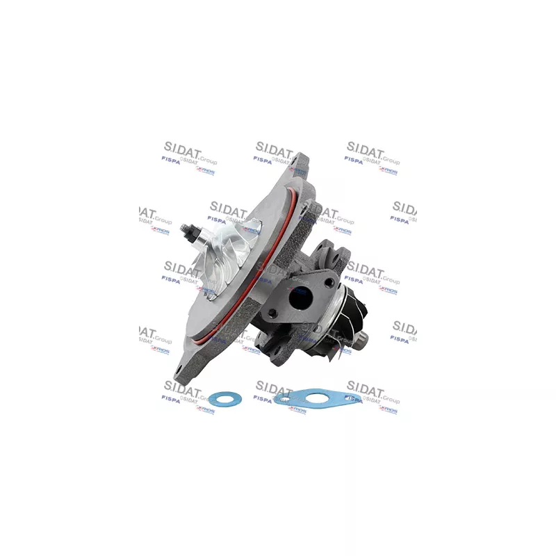 Groupe carter, turbocompresseur FISPA 47.1675