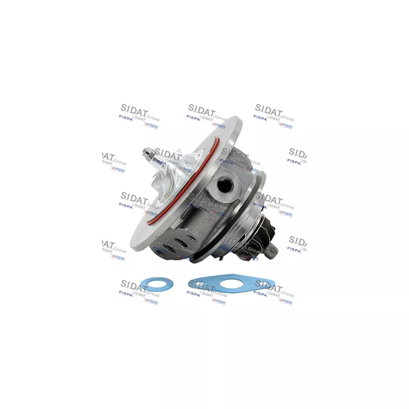 Groupe carter, turbocompresseur FISPA 47.1677