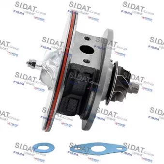 Groupe carter, turbocompresseur FISPA 47.1680