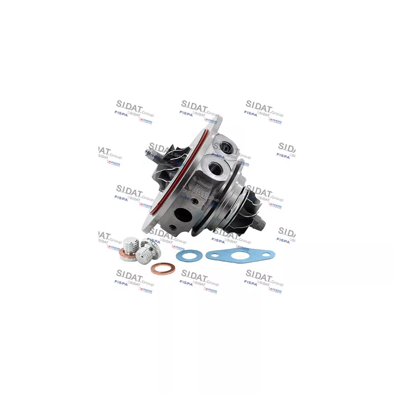 Groupe carter, turbocompresseur FISPA 47.1710