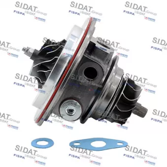 Groupe carter, turbocompresseur FISPA 47.1711