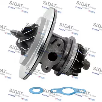 Groupe carter, turbocompresseur FISPA 47.1725