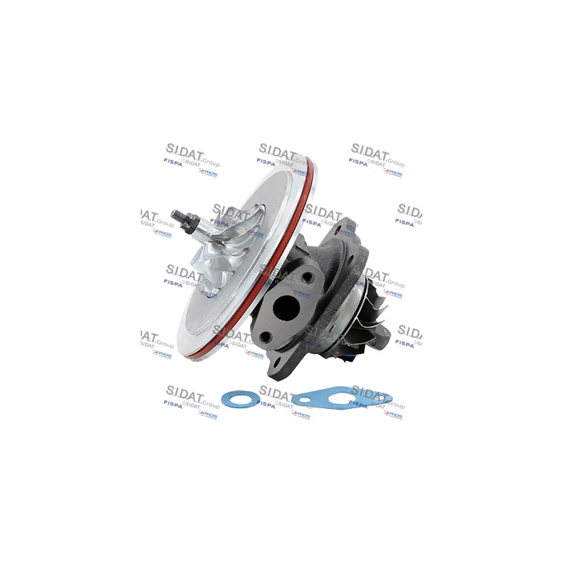 Groupe carter, turbocompresseur FISPA 47.1733