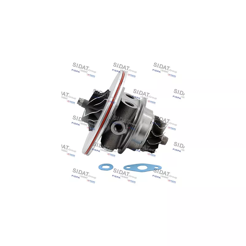Groupe carter, turbocompresseur FISPA 47.1740