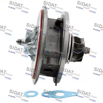 Groupe carter, turbocompresseur FISPA