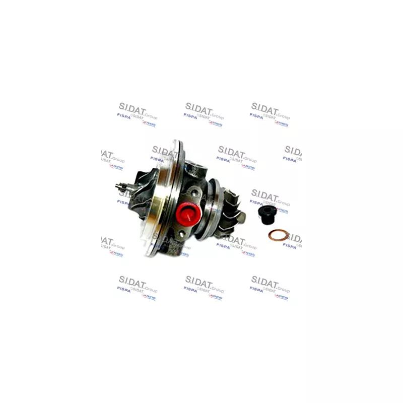 Groupe carter, turbocompresseur FISPA 47.187