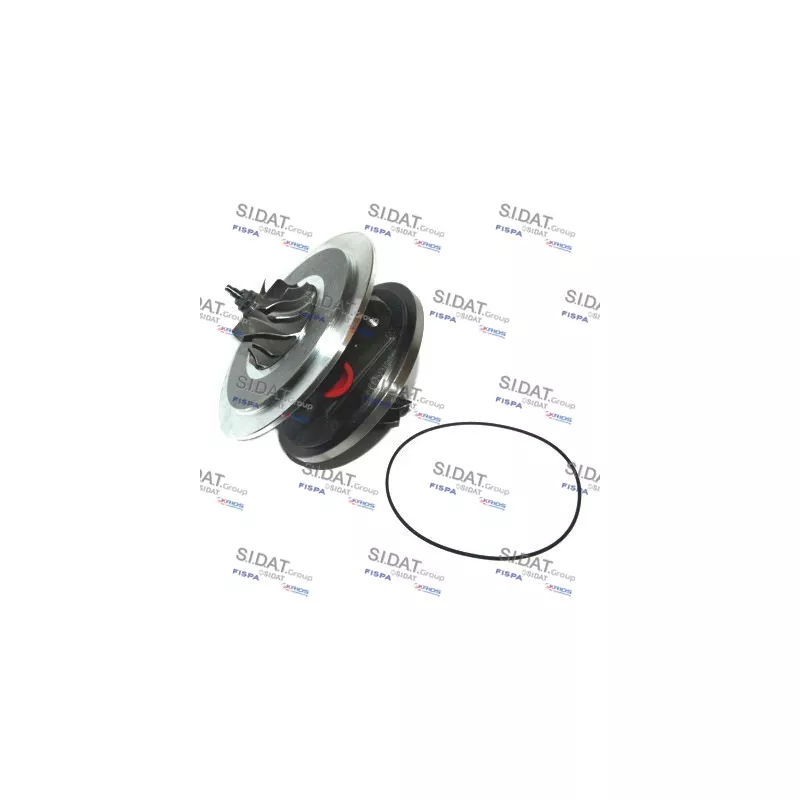 Groupe carter, turbocompresseur FISPA 47.195