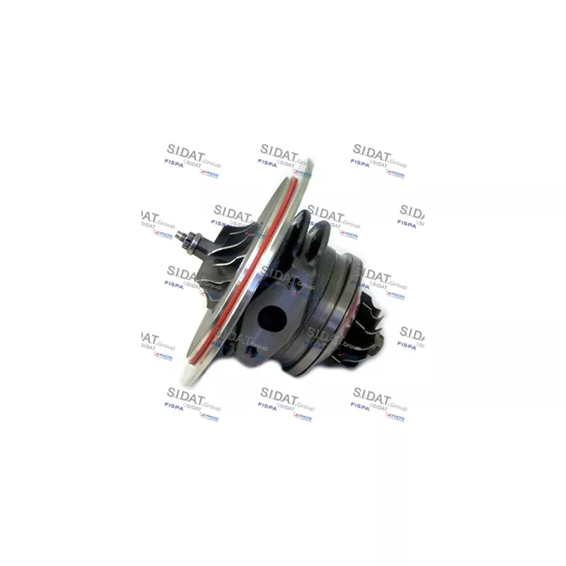 Groupe carter, turbocompresseur FISPA 47.206