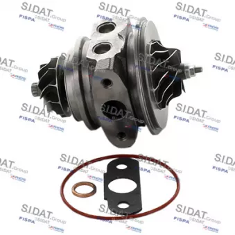 Groupe carter, turbocompresseur FISPA 47.237
