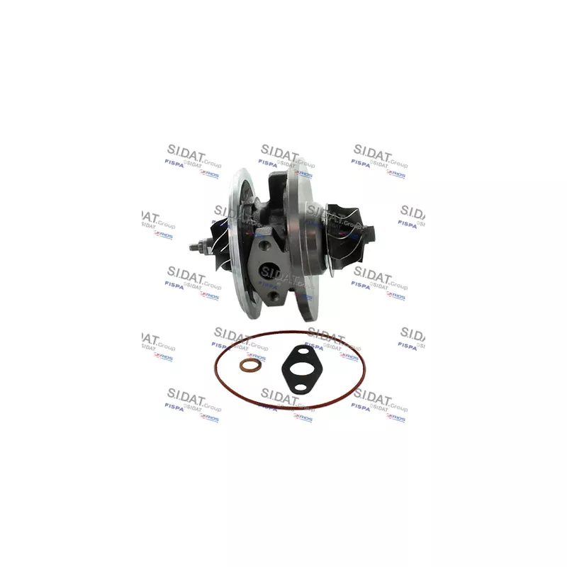 Groupe carter, turbocompresseur FISPA 47.266