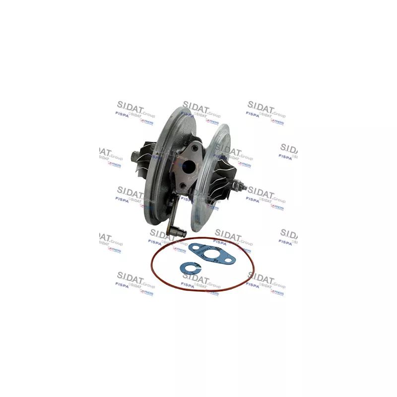 Groupe carter, turbocompresseur FISPA 47.275