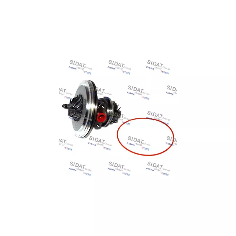 Groupe carter, turbocompresseur FISPA 47.280