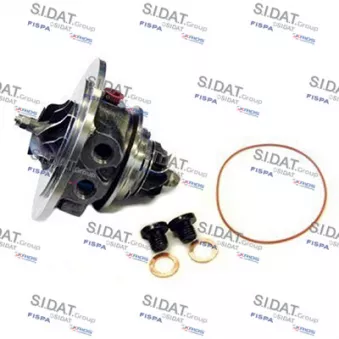 Groupe carter, turbocompresseur FISPA 47.303