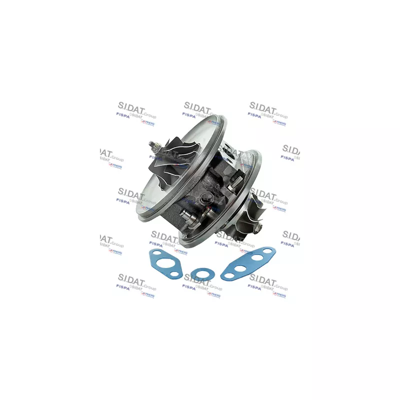 Groupe carter, turbocompresseur FISPA 47.432