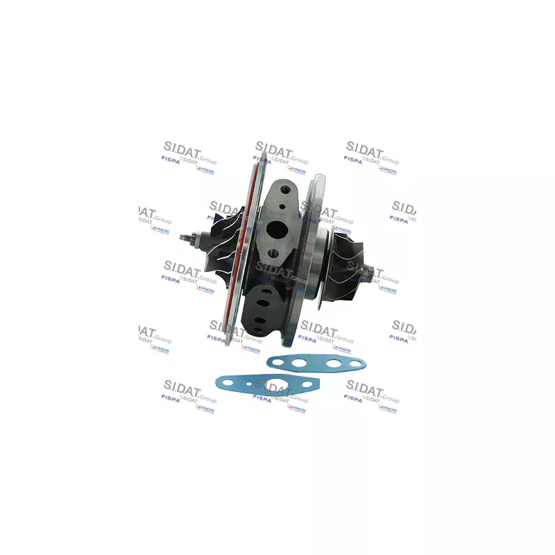 Groupe carter, turbocompresseur FISPA 47.471