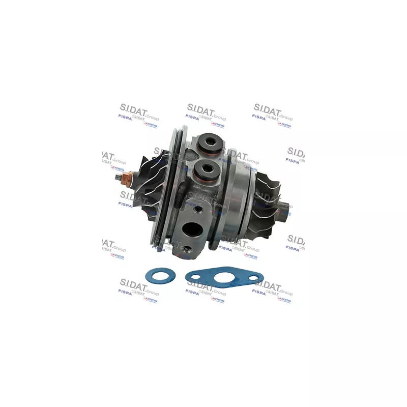 Groupe carter, turbocompresseur FISPA 47.484