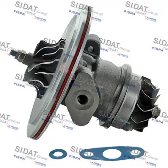 Groupe carter, turbocompresseur FISPA 47.496