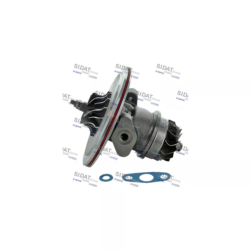 Groupe carter, turbocompresseur FISPA 47.496