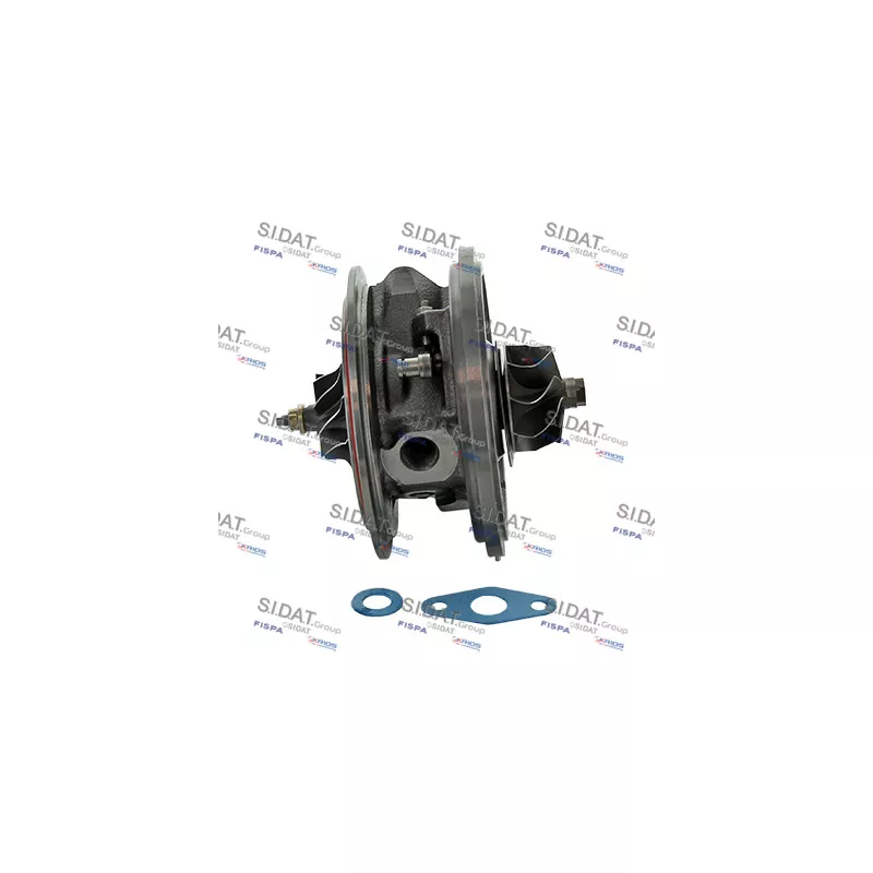 Groupe carter, turbocompresseur FISPA 47.498