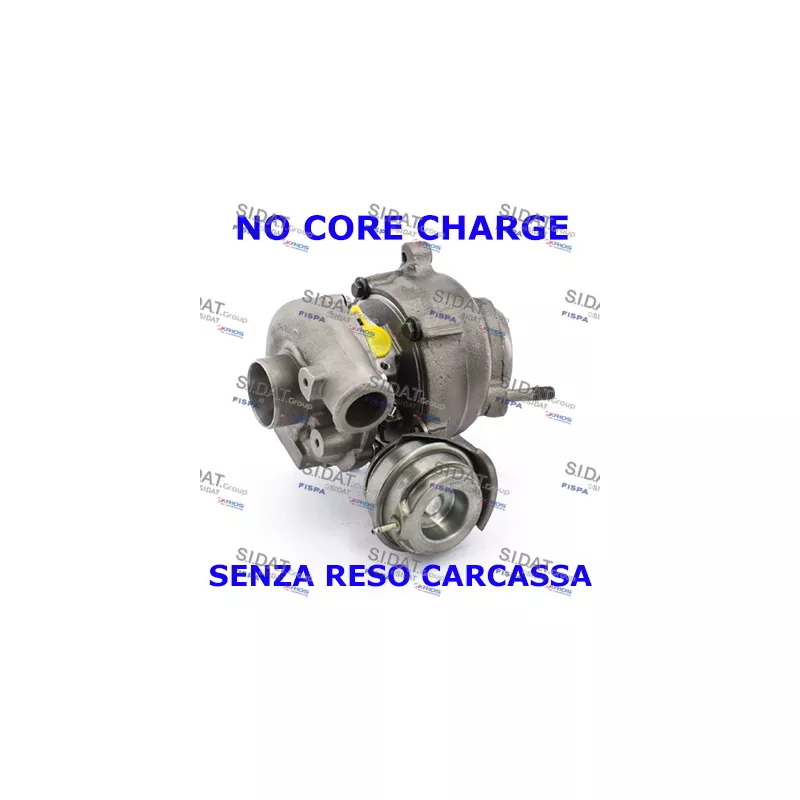 Turbocompresseur, suralimentation FISPA 49.012R