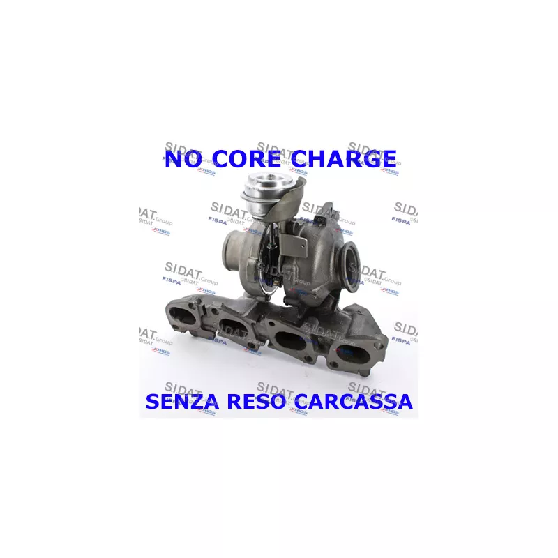 Turbocompresseur, suralimentation FISPA 49.024R