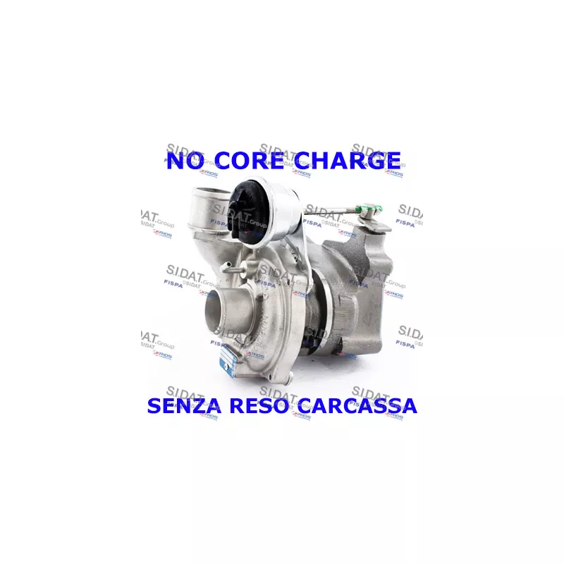 Turbocompresseur, suralimentation FISPA 49.075R