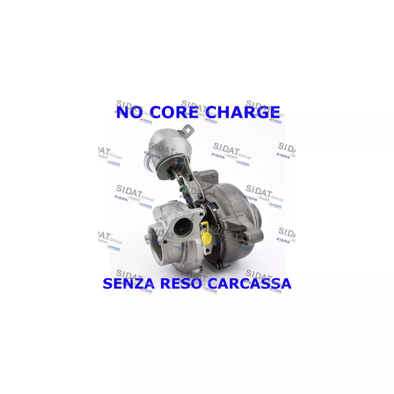 Turbocompresseur, suralimentation FISPA 49.196R
