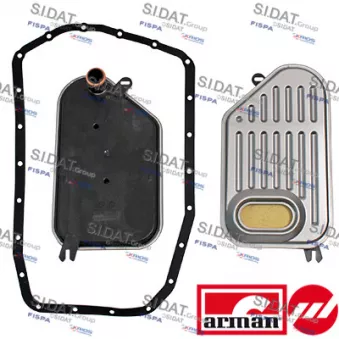 Kit de filtre hydraulique, boîte automatique FISPA 57003BAS