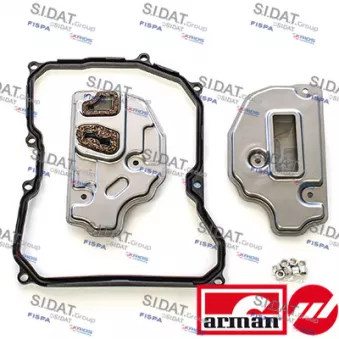 Kit de filtre hydraulique, boîte automatique FISPA 57008CAS