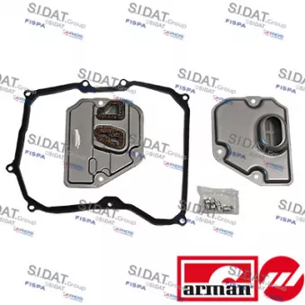 Kit de filtre hydraulique, boîte automatique FISPA 57010BAS