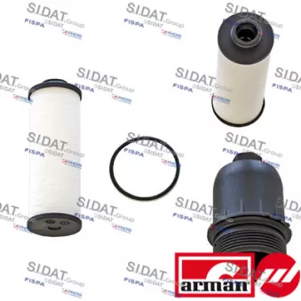 Kit de filtre hydraulique, boîte automatique FISPA 57092AS