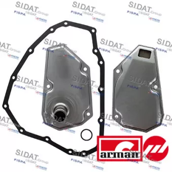 Kit de filtre hydraulique, boîte automatique FISPA 57108AS