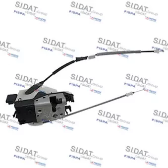 Serrure de porte avant droit FISPA 610172