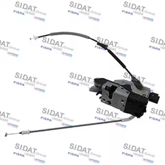 Serrure de porte avant gauche FISPA 610472