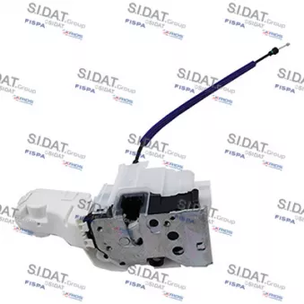 Serrure de porte avant gauche FISPA 610533
