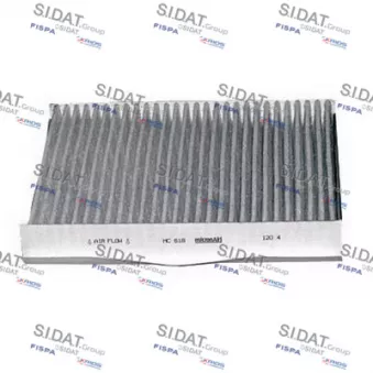 Filtre, air de l'habitacle FISPA 619