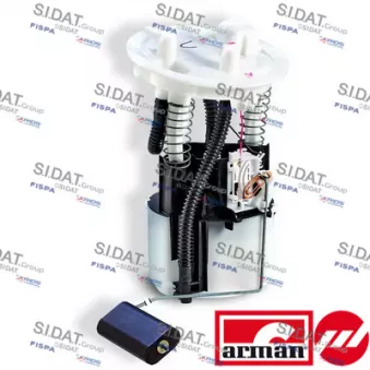 Capteur, niveau de carburant FISPA 71207AS