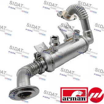 Radiateur, réaspiration des gaz d'échappement FISPA