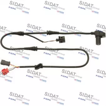 Capteur, vitesse de roue FISPA 84.563
