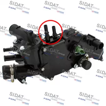 Boîtier du thermostat FISPA 94.892A2
