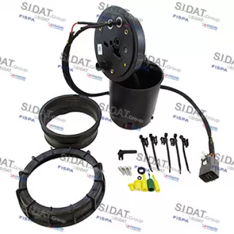 Chauffage, unité réservoir (injection d'urée) FISPA